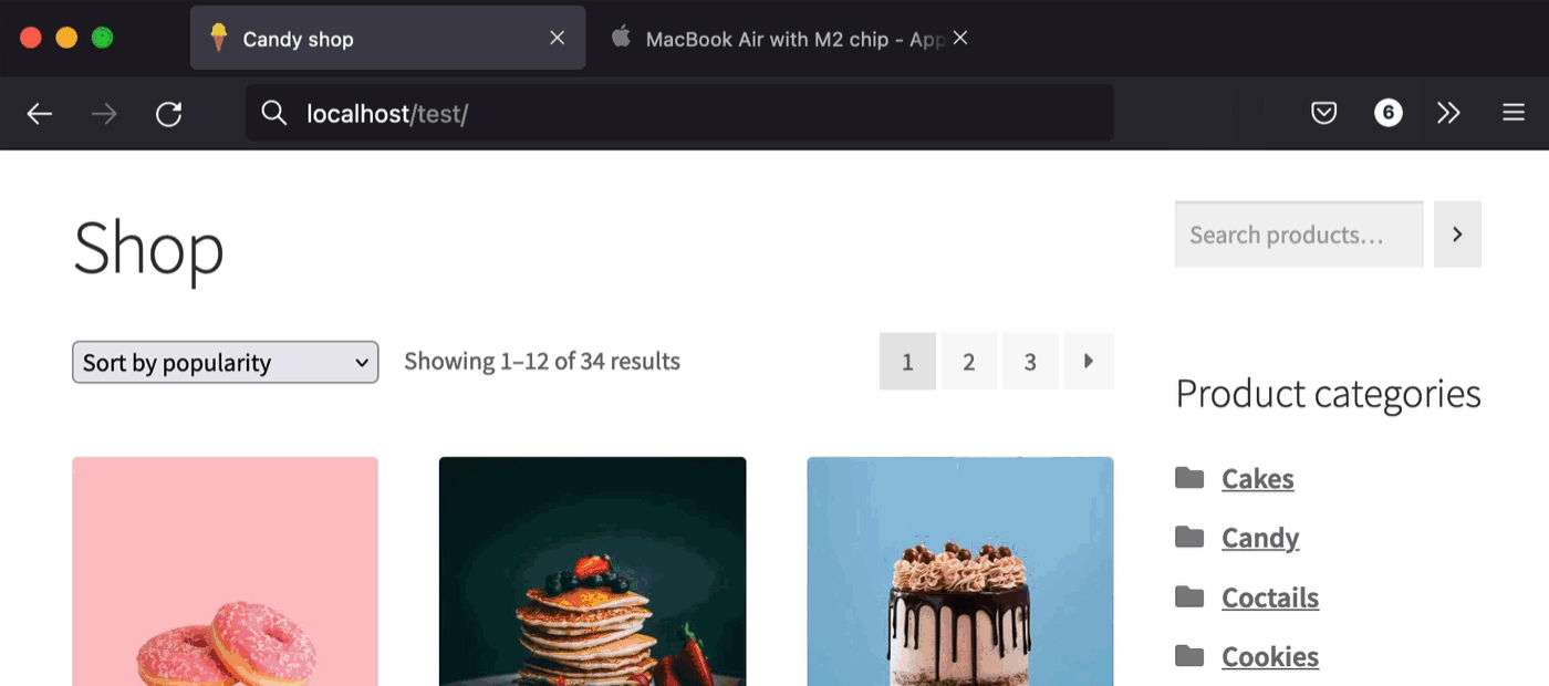 Dynamic browser Tab notification example Dynamic browser Tab notification example